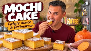 Mochi cake patate douce & potimarron : ultra fondant et chewy