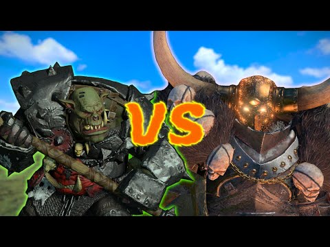 Grimgor Vs Archaon | Total War: Warhammer 3