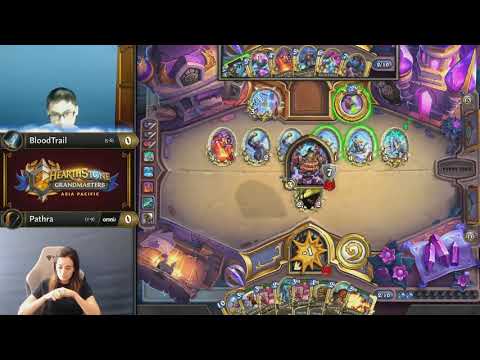 BloodTrail vs Pathra - Hearthstone Grandmasters Asia-Pacific - Week 6