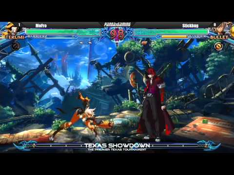 MoFro vs Stickbug - BlazBlue: Chrono Phantasma (Texas Showdown)