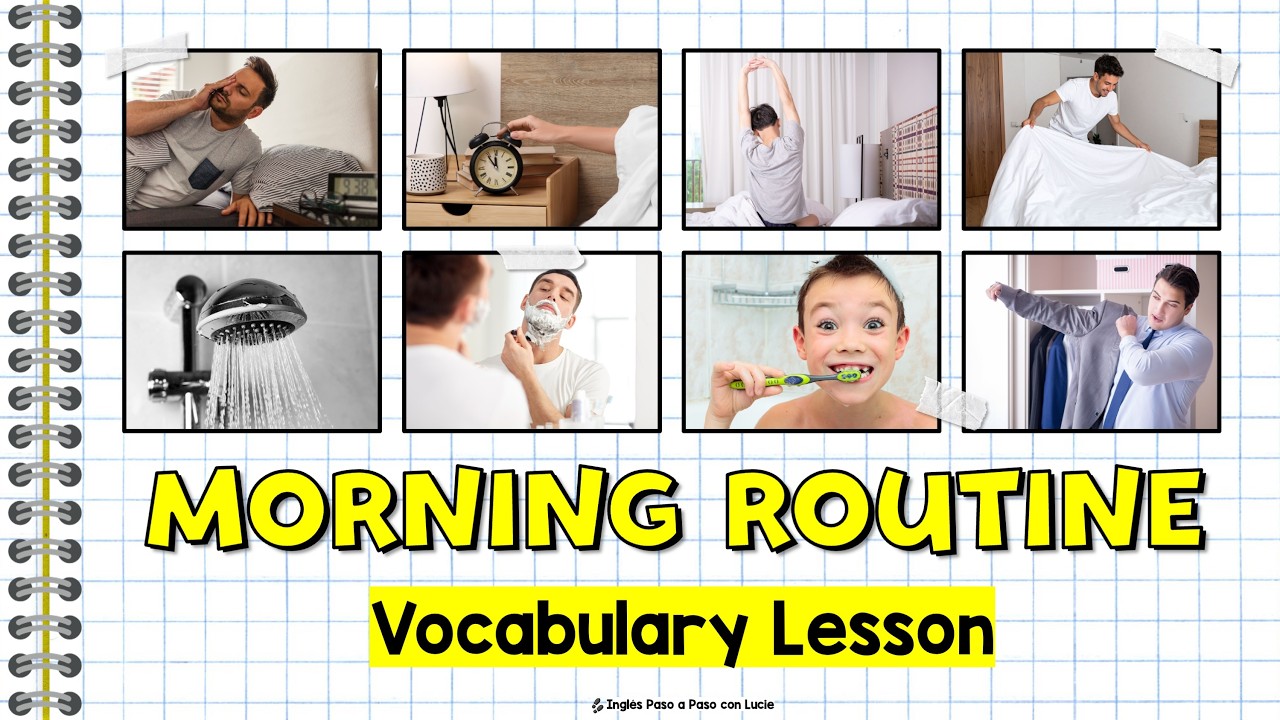 Rutina de la Mañana en Inglés | Vocabulario para Principiantes