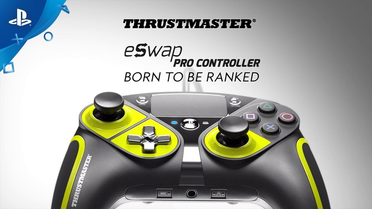 Комплект модулей Yellow Color Pack для Thrustmaster eSwap emea (чёрно-жёлтый)