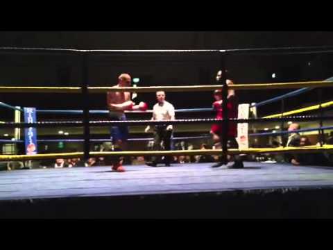 Manny Muhammad Boxing Round 3