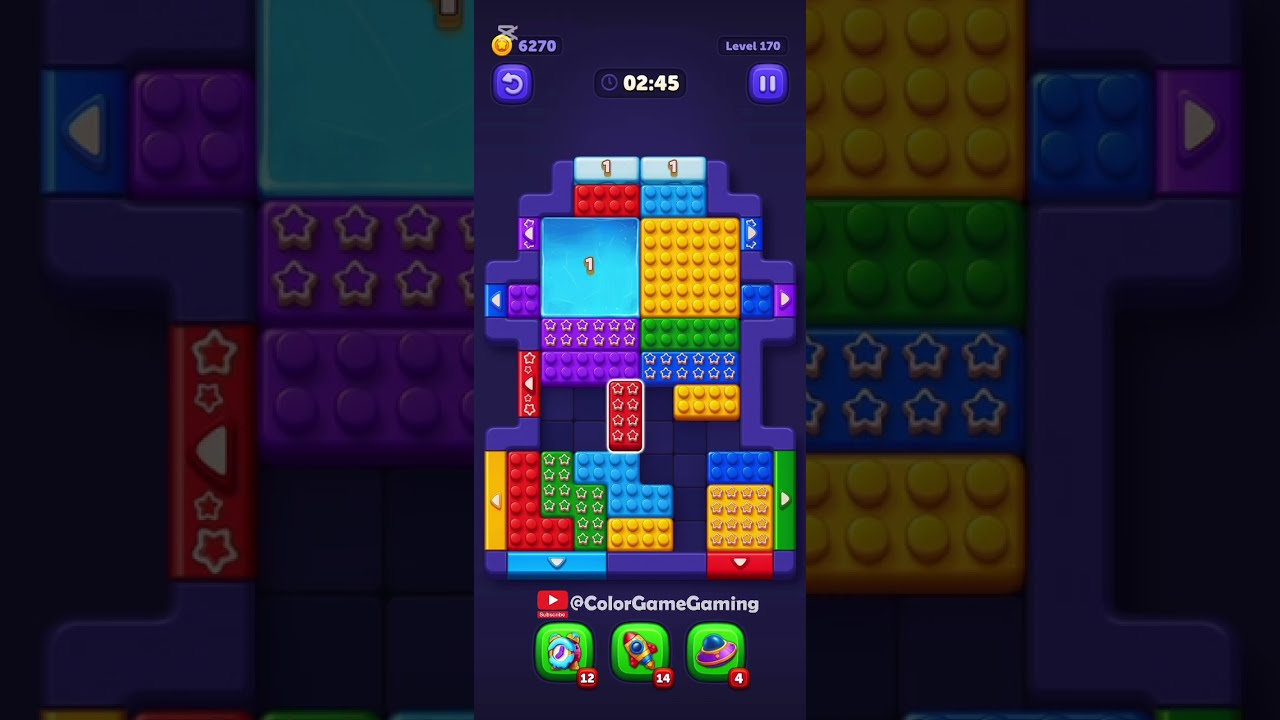 Miniatura de Block Out nivel 170