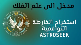 استخراج الخارطة التوافقية (synastry) من موقع استروسيك astroseek مع تحليل لتوافق العلاقة