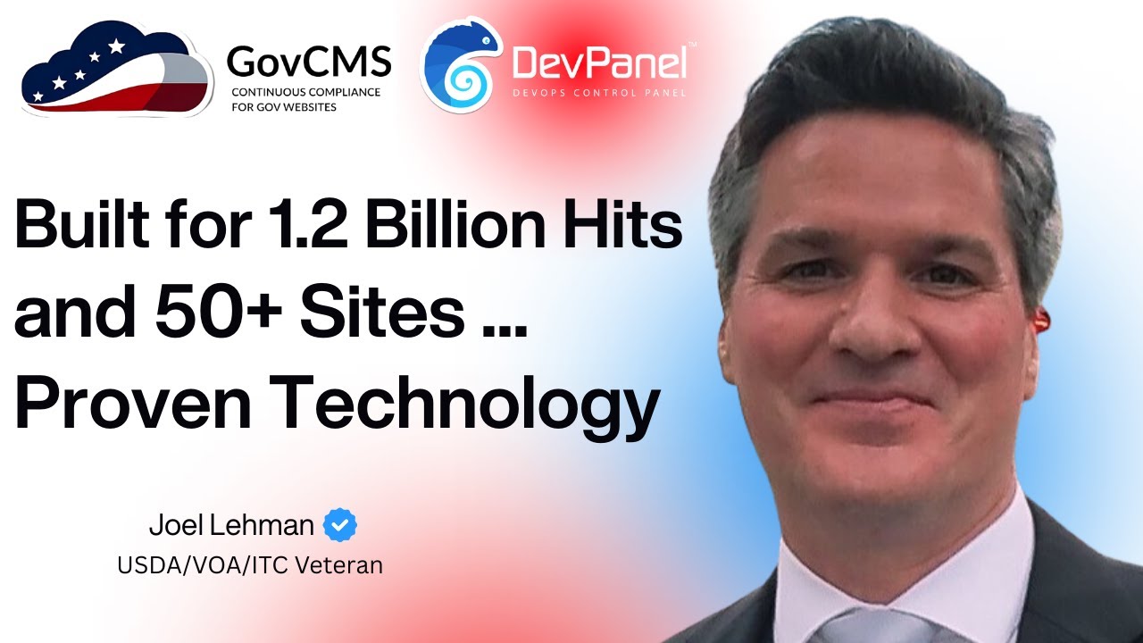 Built on Real-World Experience — The GovCMS US Story