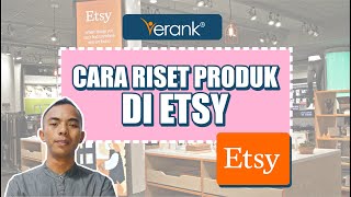 Cara Riset Produk Terbaik di Etsy 2025 dengan E-Rank | Panduan Lengkap