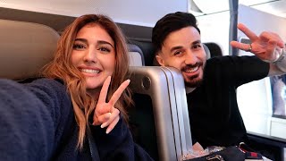 اول مره انا و اوسي نسافر مع بعض ✈️????