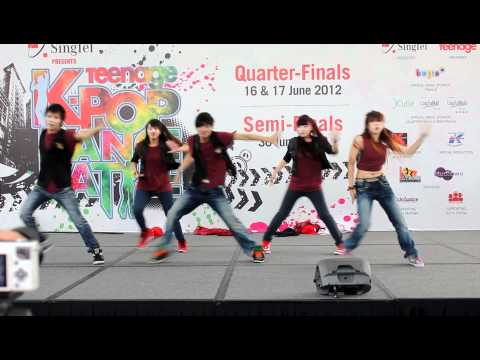 Teenage Kpop Dance battle 2012 (Trigger Mix) semi finals