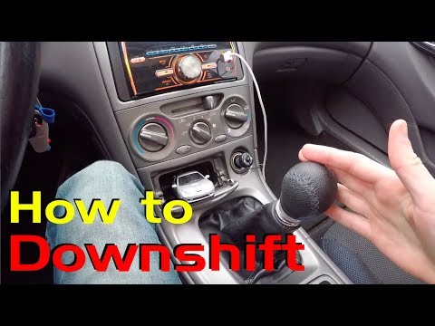 Downshifting Made EASY! How to Downshift in a Manual Car