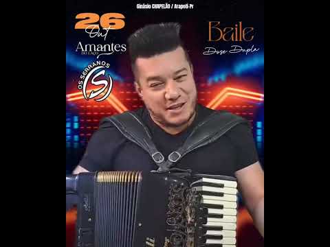 UMA RECORDAÇÃO DA PASSAGEM DOS SERRANOS EM ARAPOTI PR/ABERTURA DO BAILE COM O GRUPO AMANTES DO LAÇO