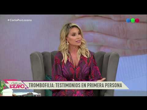 ¿Cómo descubrió Flor Peña que tenía Trombofilia? - Cortá por Lozano