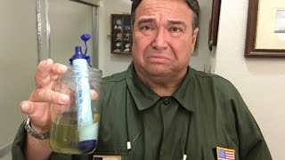 Rudy Tests LifeStraw by Drinking Urine - One-Armed Outdoorsman