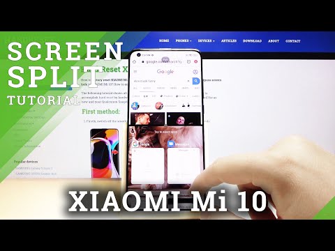 How to Split Screen in XIAOMI Mi 10 – Double Screen Option
