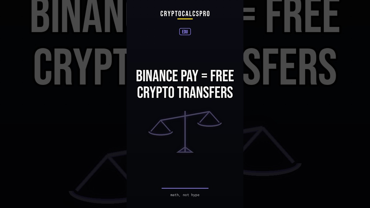 BINANCE Pay = Free Crypto Transfers