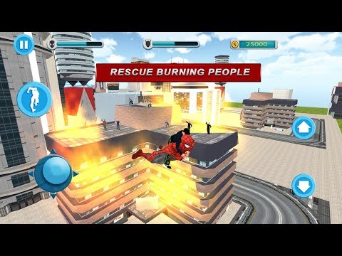 Flying Spider Hero City Rescue Mission Android Gameplay