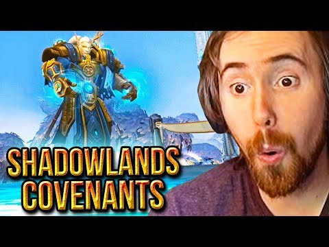 A͏s͏mongold Reacts To Shadowlands Covenants Abilities - Alpha Preview