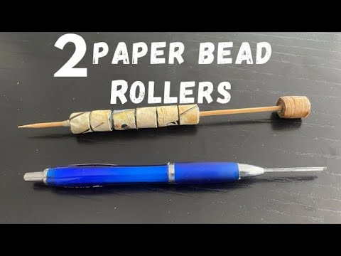 DIY paper bead rollers #paperbeads