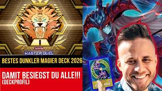 MASTER 1 SPIELER ENTHÜLLT ENDLICH SEINEN DUNKLER MAGIER DECK - YUGIOH MASTER DUEL Deutsch 🔥🔥🔥