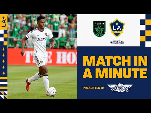 MATCH IN A MINUTE PRESENTED BY WINGSTOP: LA Galaxy come up BIG with a win on the road