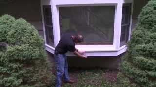 Insulating A Bay Window Sill