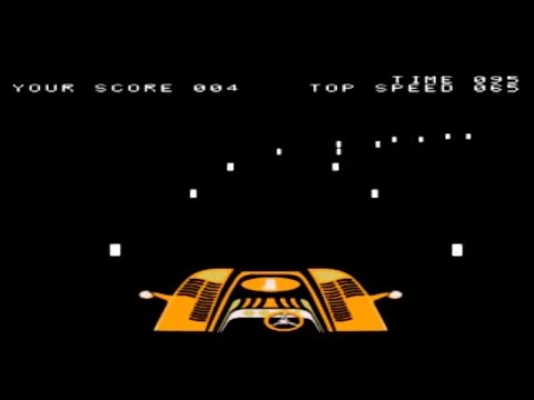 Night Driver - Arcade - Original 1st Person Driving Game (Atari 1976)