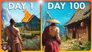 I Survived 100 Days in this NEW Ancient China Survival Game…