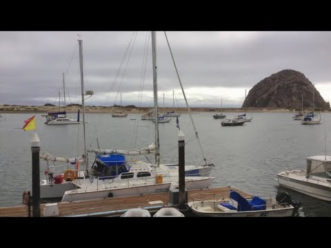 Cross 36 Trimaran Ketch "Iko Iko" Sailing from Long Beach to Monterey, Ca.