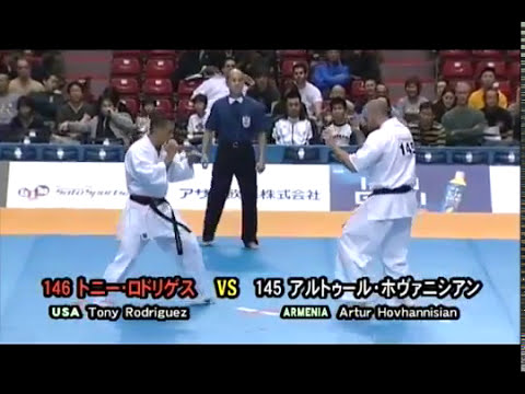 Best Kyokushin Ko:Artur Hovhannisian(Armenia)Vs Tony Rodriguez(Usa)/ ippon by Shodan Mawashi geri