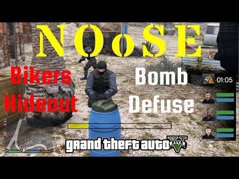GTA V - NOoSE Mission: Biker's Hideout (Bomb Defuse)
