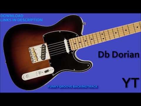 Funky Groove Backing Track Db Dorian