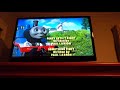 Closing To Thomas Friends Percy Saves The Day 2005 DVD