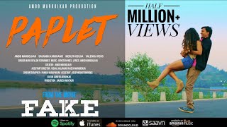 PAPLET  Konkani Love Song  Fake Movie  Official Vi