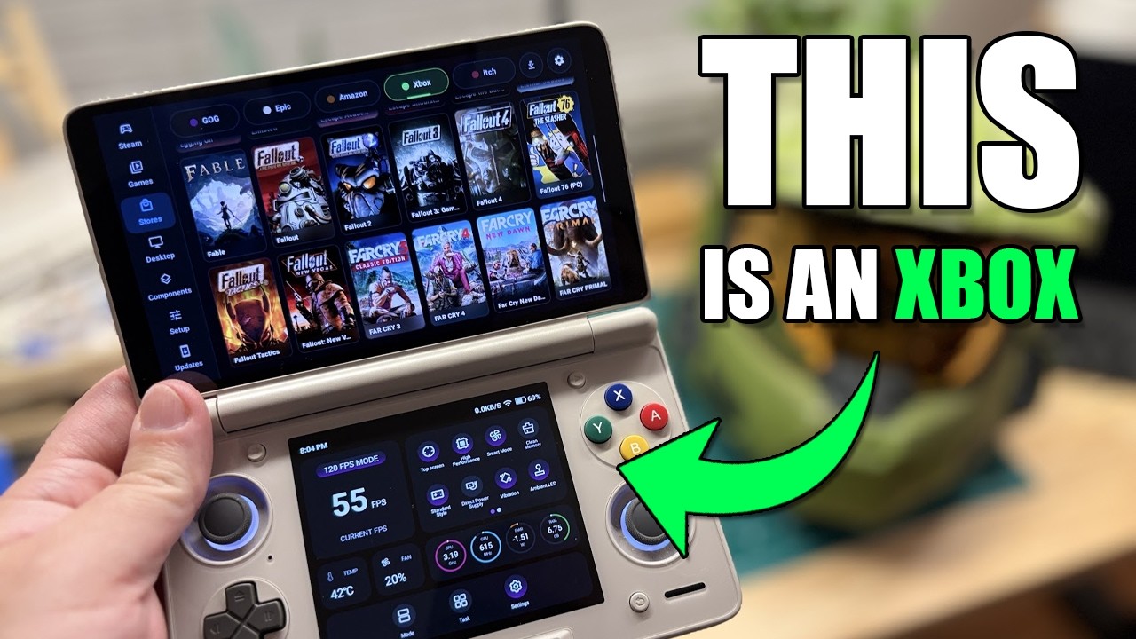 DroidDeck 0.6.0 Update - Native Xbox Gamepass on the Ayn Thor - YouTube