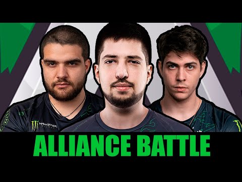 How W33 plays against your Teammate ARAMIS - ALLIANCE BATTLE ( 2 GAMES )