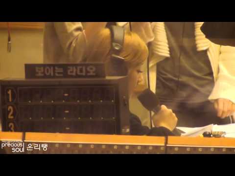 [fancam]111021 Taeyeon_Say Yes @KBS Kiss The Radio