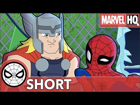 Spidey & Thor Break The Ice! | Marvel Super Hero Adventures - Uh Oh, It's Magic! | SHORT