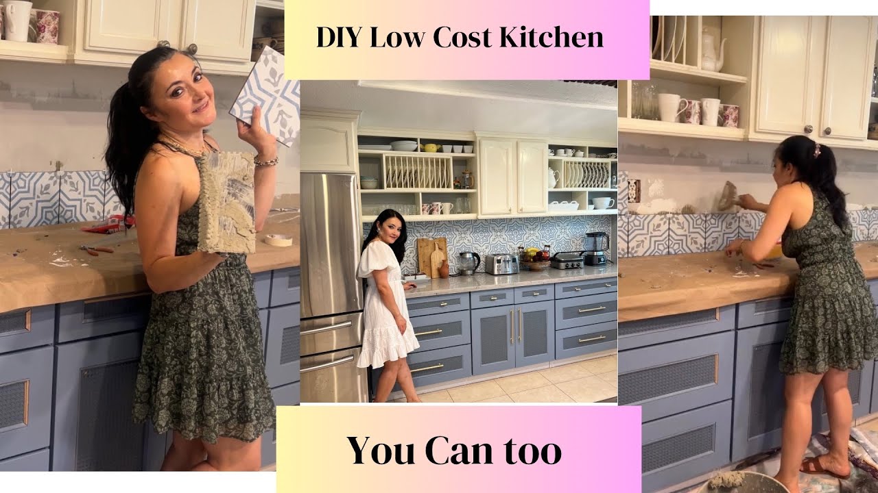 How to upgrade your kitchen on budget.  DIY Kitchen, Part 1 #diykitchen #kitchenrenovation #kitchen
