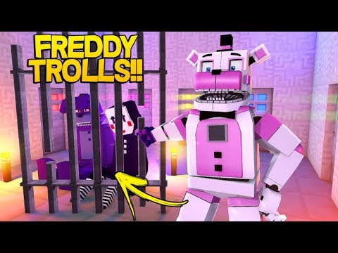 Funtime Freddy Trolls Bonnie and Puppet!- Minecraft FNAF Roleplay