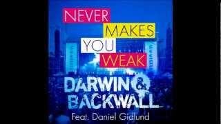 Darwin & Backwall - Never Makes You Weak ft. Daniel Gidlund  (Extended Mix)