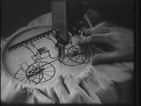 1954 Commercial for Singer sewing machines