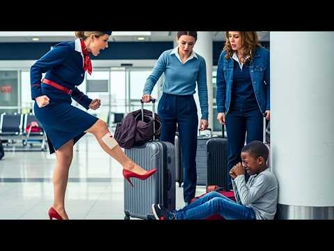 Flight Attendant Breaks Black Child’s Leg — 60 Minutes Later, Flight Grounded