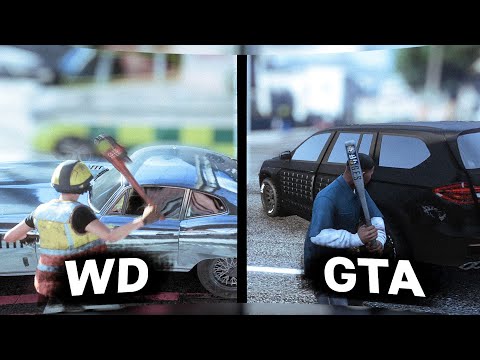 Watch Dogs Legion хуже GTA 5! Физика, графика и детали