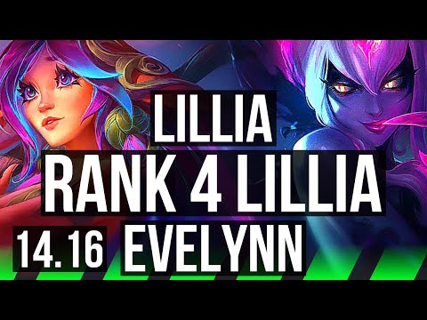 LILLIA vs EVELYNN (JGL) | Rank 4 Lillia, 5/2/14 | BR Challenger | 14.16