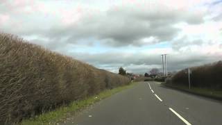 preview picture of video 'Driving Along Drake Street & Welland Road A4104 From Welland To Upton Upon Severn, England'