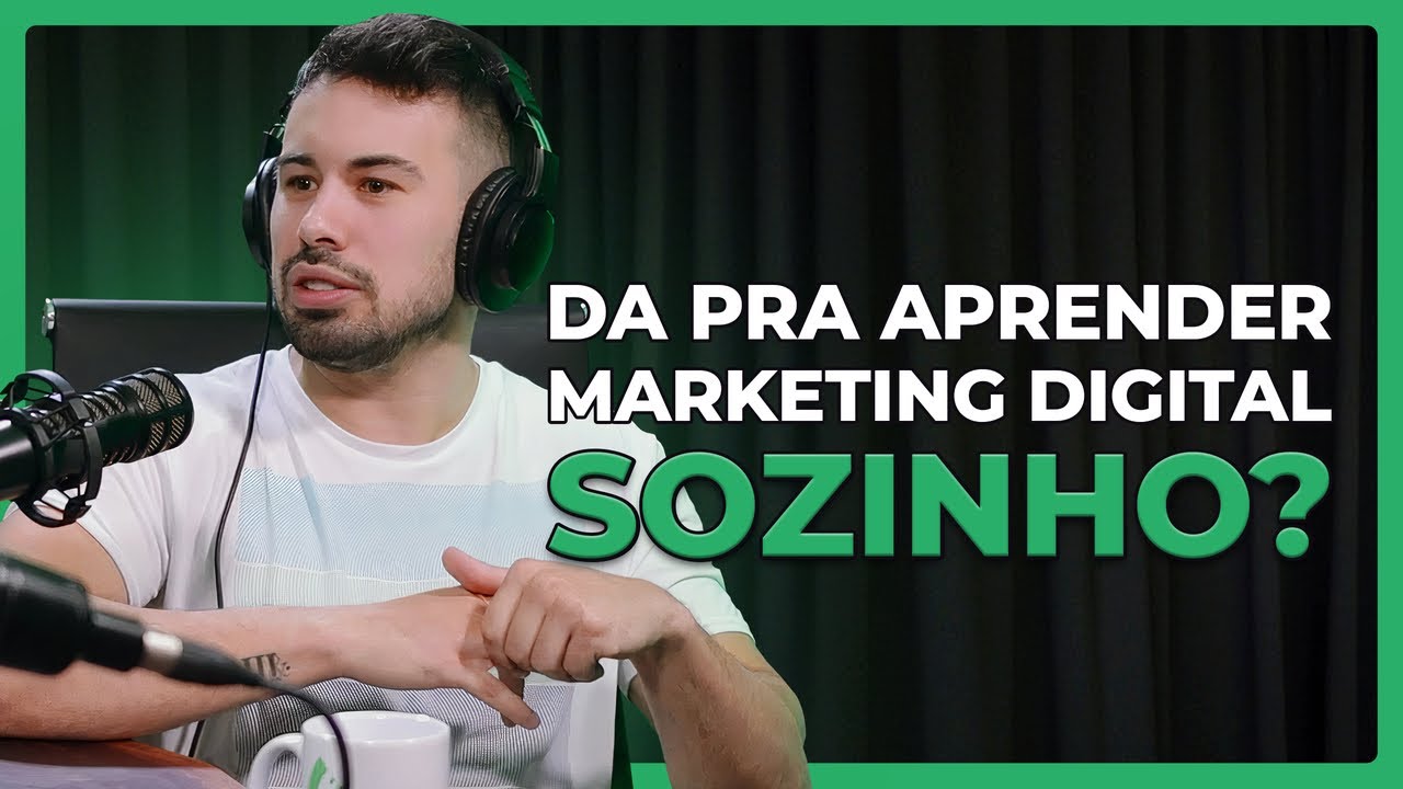Como aprender marketing digital sozinho? [FAÇA ISSO] | Lucas Acre - Kiwicast #023