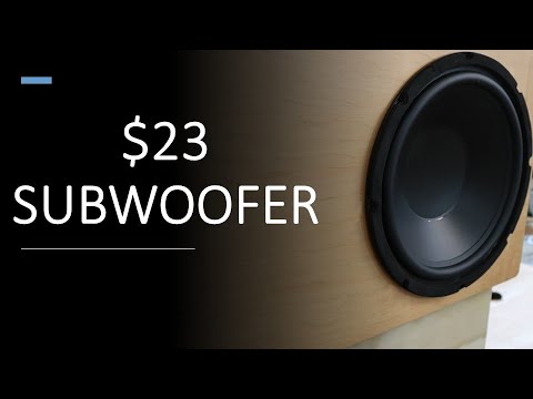 Budget Subwoofer Build (The Budget Bass Box)