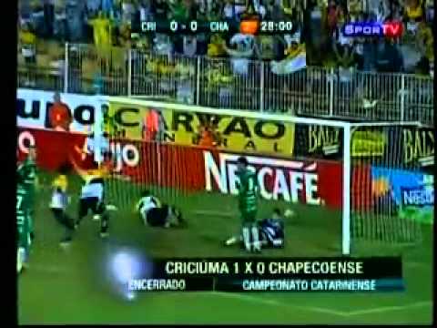 Criciúma 1 x 0 Chapecoense - Gols - 1º Jogo da Final do Campeonato Catarinense 2011