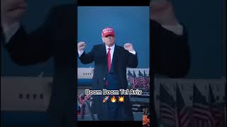 Download lagu Trump Dancing on Boom Boom Tel Aviv mp3