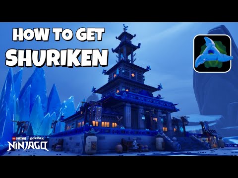 How to get SHURIKEN in NINJAGO LEGO Fortnite Odyssey